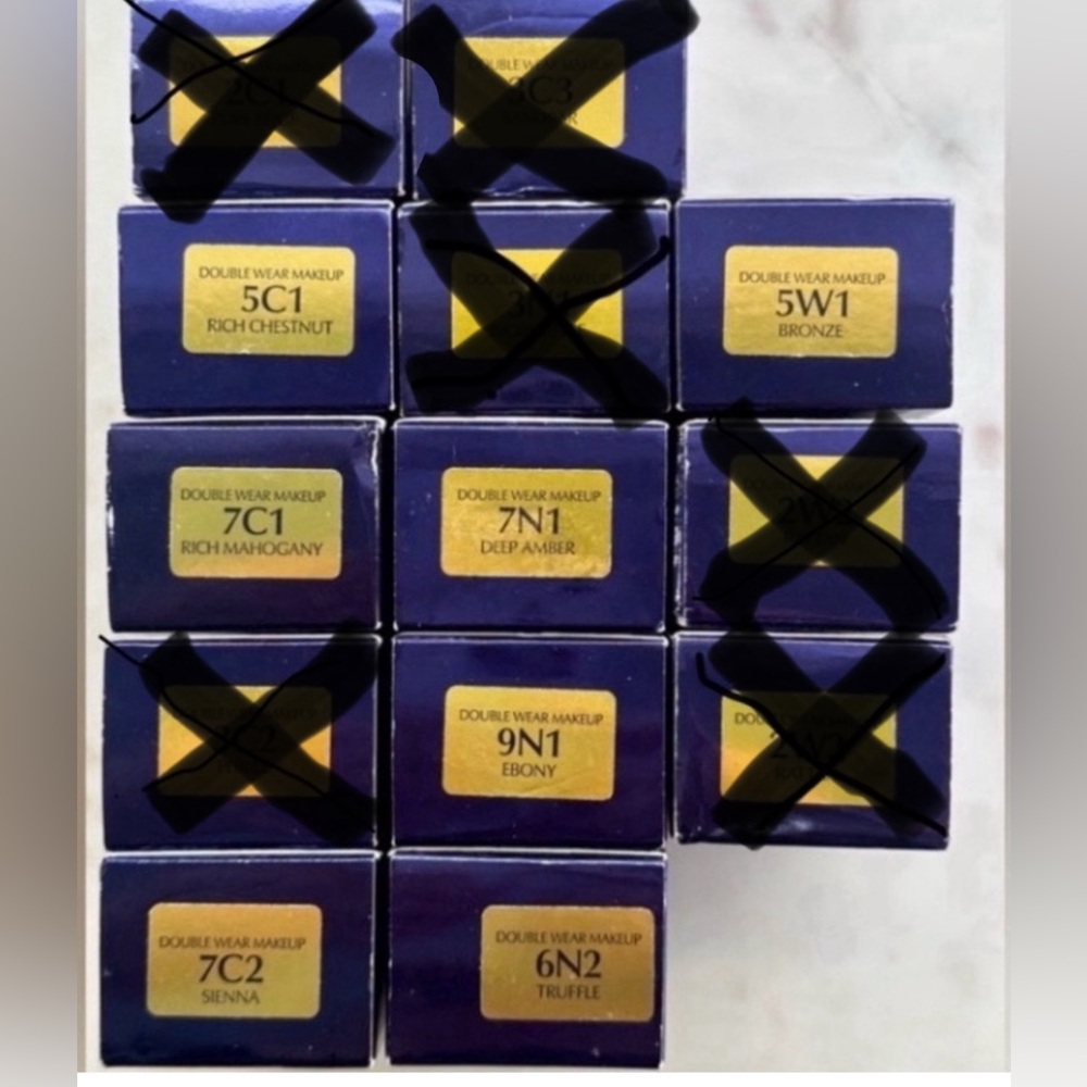 ESTEE LAUDER 🔷 Double Wear Makeup 🔷only 7 SHADES LEFT 🔷 NWT 🔷$52 msrp - Picture 2 of 3